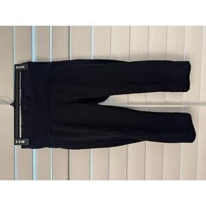 Lululemon black crop leggings size 6